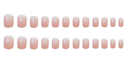 Jelly powder false nails