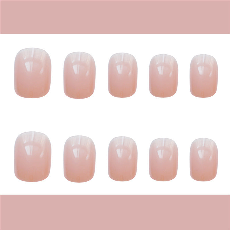 Jelly powder false nails