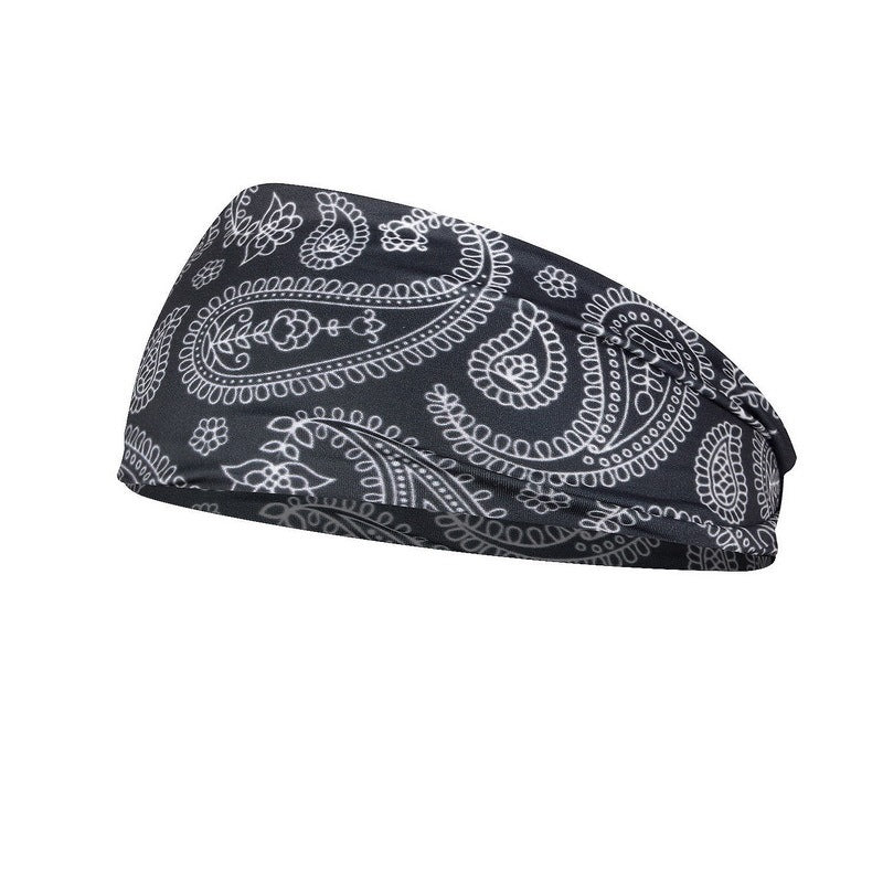 Printed Headband Printed Sports Yoga Fitness Sweat-Absorbent Headband Headband