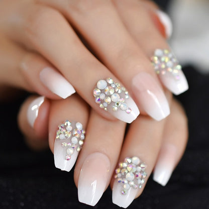 Metal false nails for women