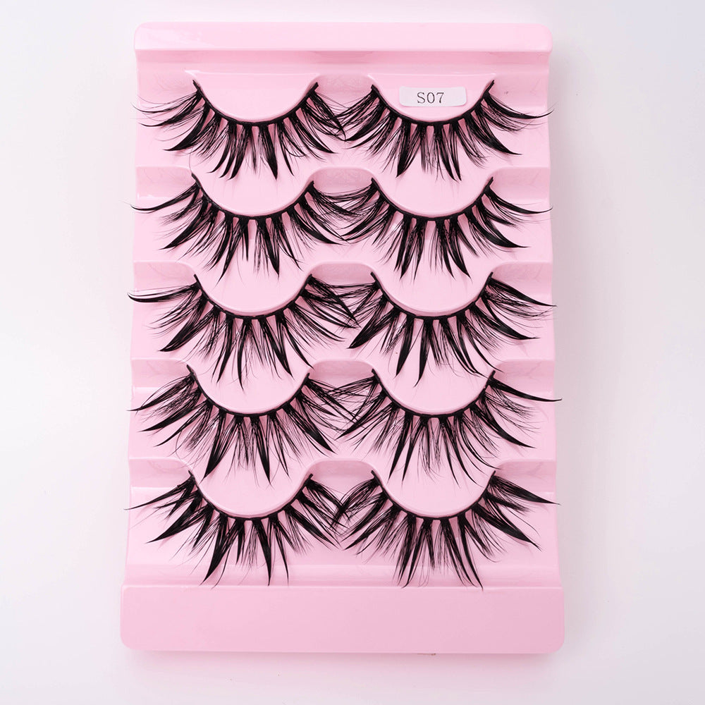 Natural 3D Dramatic Fairy Clusters Manga Lashes Fake Eyelashes