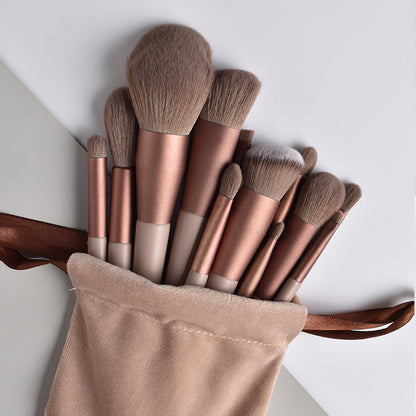 Makeup Brush Set Animal Hair Eye Shadow Loose Powder Blush Repair